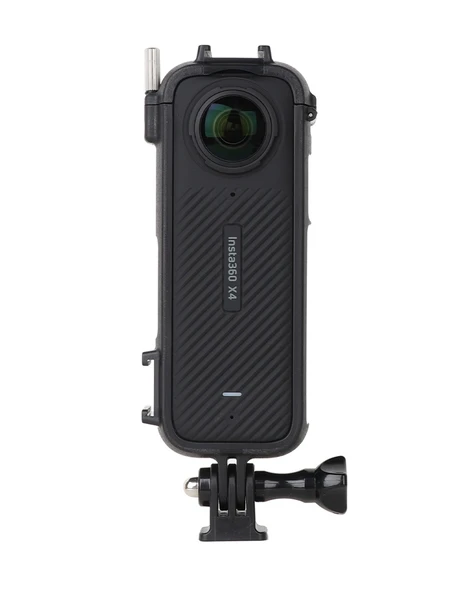 Insta360 X4 Soğuk Ayak ABS Plastik Koruyucu Çerçeve Adaptörlü Siyah - 4