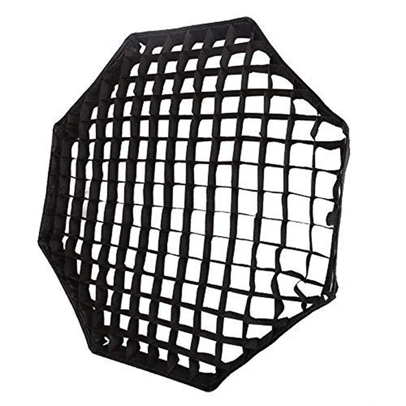 TRIOPO S120 120cm Çaplı Sekizgen Petek Izgara Yumuşak Kutusu Reflektör Difüzör - 3