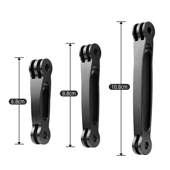 Alüminyum Uzatma Kol Tutacağı 10.8cm GoPro Insta360 DJI Aksiyon Kameraları İçin - 2