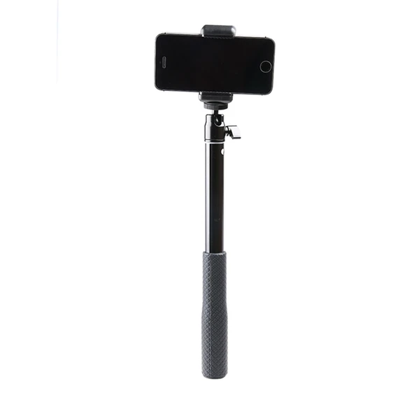30-93cm Uzunluk Ayarlı Katlanabilir Tripod Tutucu Çok Fonksiyonlu Selfie Çubuğu Monopod GoPro Insta360 DJI ve Diğer Aksiyon Kameraları için - 3