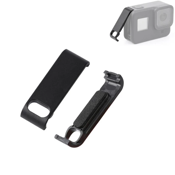 GoPro HERO8 Yan Kapak - Şarj Edilebilir Pil Kapağı