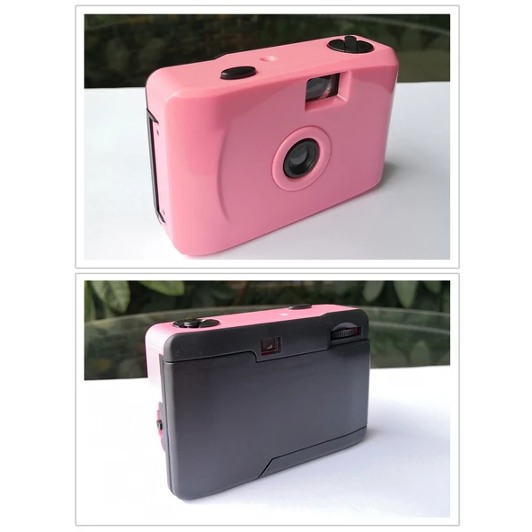 SUC4 Su Geçirmez Retro Filmli Mini Çocuk Fotoğraf Makinesi Sarı - 3