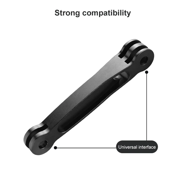 Alüminyum Uzatma Kol Tutacağı 8.8cm - GoPro Insta360 DJI Aksiyon Kameraları İçin - 4