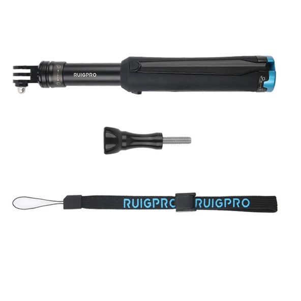 Katlanabilir Taşınabilir Tripod Selfie Monopod Çubuğu RUIGPRO Modeli 23.5-81 cm - 2