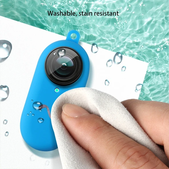 Insta360 GO 2 Siyah Silikon Koruyucu Kılıf - 4