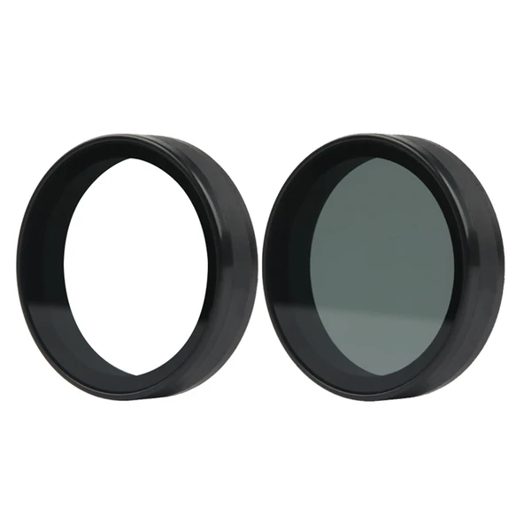 Xiaomi Mijia Küçük Kamera 38mm UV Koruma ve ND Kademeli Lens Filtresi Siyah - 2