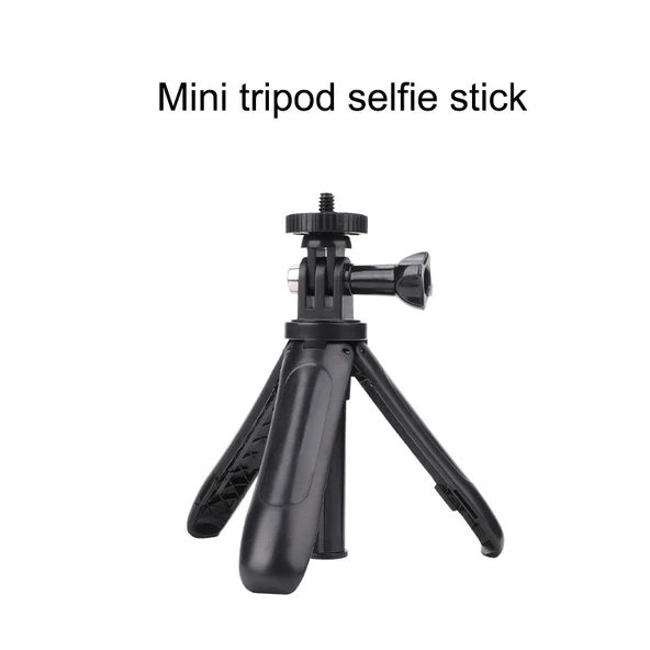 Çok Fonksiyonlu Katlanabilir Tripod Tutucu Selfie Monopod Çubuğu Mavi 12-23cm - 2