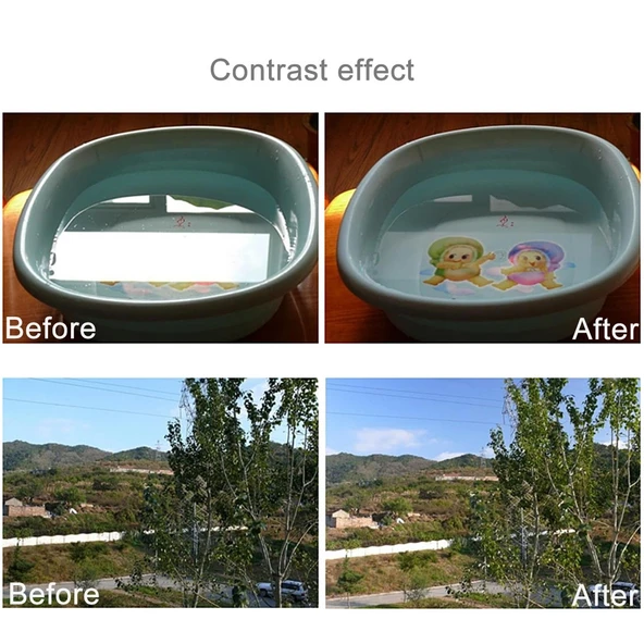 Xiaomi Xiaoyi Yi II 4K Spor Kamera için Profesyonel CPL Filtre Altın Renk - 8