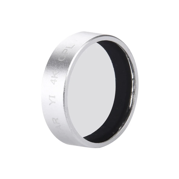 Xiaomi Xiaoyi Yi II 4K Spor Kamera İçin Profesyonel CPL Filtre Gri - 3
