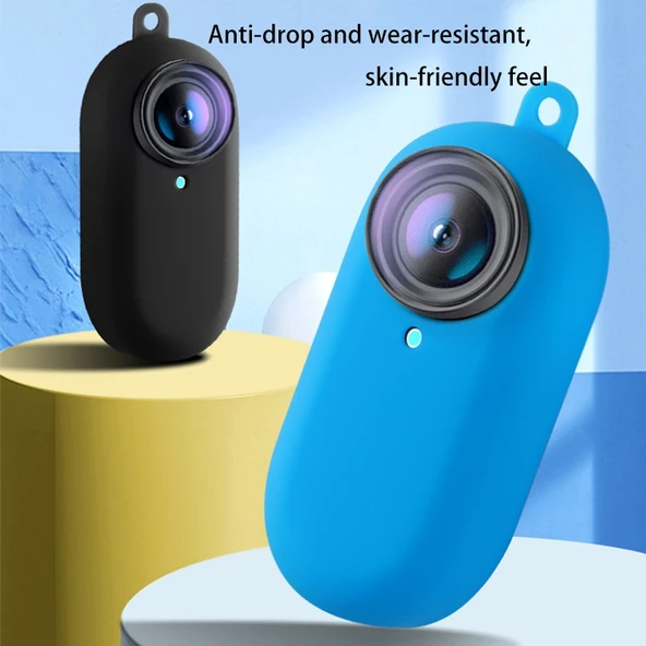 Insta360 GO 2 Siyah Silikon Koruyucu Kılıf - 3