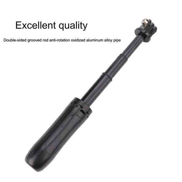 Çok Fonksiyonlu Katlanabilir Tripod Tutucu Selfie Monopod Çubuğu Mavi 12-23cm - 6