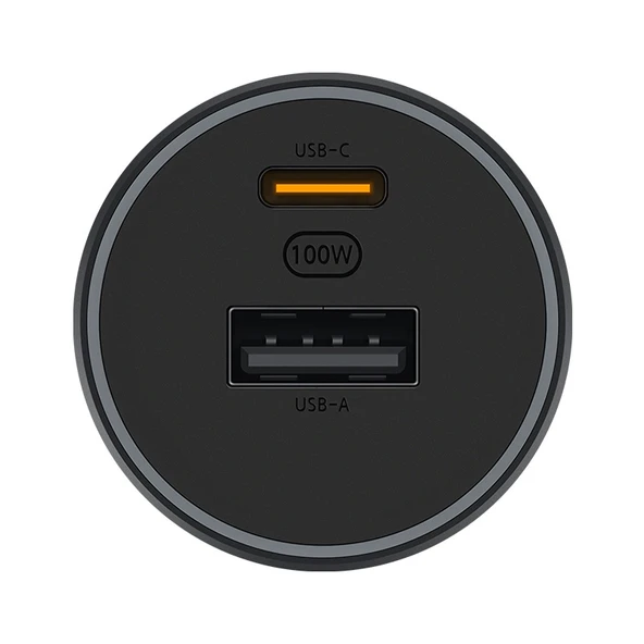 Xiaomi CC07ZM 100W Çift Portlu USB ve USB-C Hızlı Araç Şarj Cihazı - 4