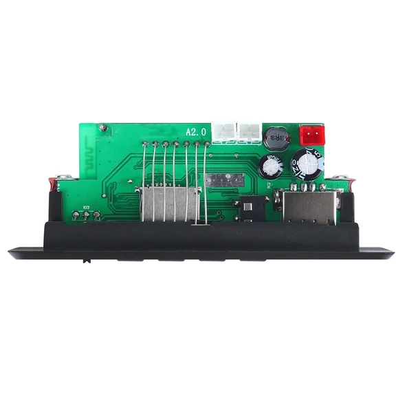 Araba 12V Ses MP3 Çalar Dekoder Kart FM Radyo TF Kart USB AUX Bluetooth Uzaktan Kumandalı Model 29 - 3