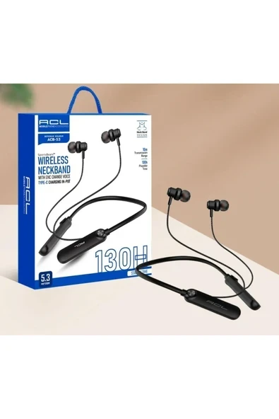 Acl 5.3 Version Ses Değiştirmeli Wireless Boyunluk Kulaklık ACB-53 ürün görseli 1