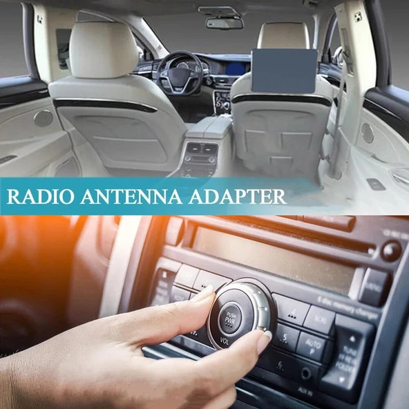 Araba Elektronik Stereo FM Radyo Amplifikatör Anteni Uzatma Kablosu 3 Metre - 6