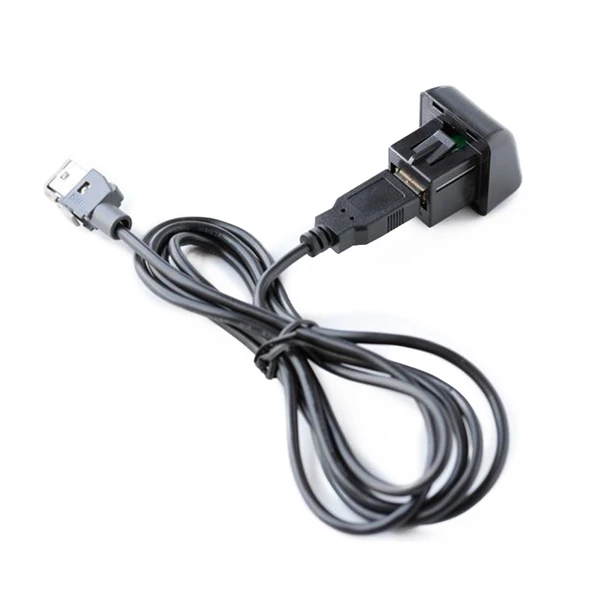 Citroen C2 C4 ve Peugeot 207 307 Uyumlu RD45 RD43 USB Ses Adaptör Kablosu 150cm - 3