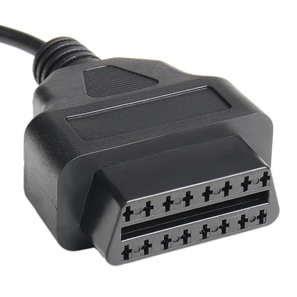 Araba OBD 2 Dişi USB Bağlantı Kablosu OBD Fiş GPS Kablosu 1 Metre - 4