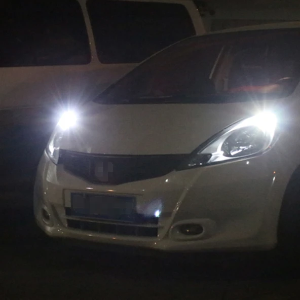 2 Adet T10 DC12V 1.8W 6000K 140LM 4 LED SMD-3030 Araç Plaka Lambası - 6