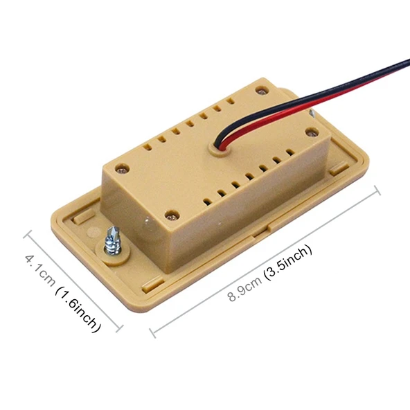 4.8A Kısa Kablo Çift USB Araç Şarj Cihazı RV Otobüs Modifiye - 4