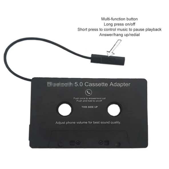 Evrensel Bluetooth Dönüştürücü Araç Kaset Çalar MP3 SBC Stereo Bluetooth Ses Kaseti - 2