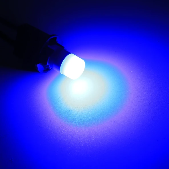 10lu T10 W5W 168 194 DC12V 0.6W 1LED SMD-3030 Araç İç Aydınlatma Mavi Işık - 5