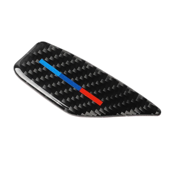 BMW 5 Serisi G38 528Li 530Li 540Li 2018 Karbon Fiber Kapı İç Kolu Bilek Paneli Dekoratif Sticker 4 Parça - 3