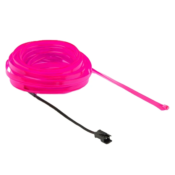 4 Metre Mor Soğuk Işık Esnek LED Şerit Araba Dekorasyonu - 2