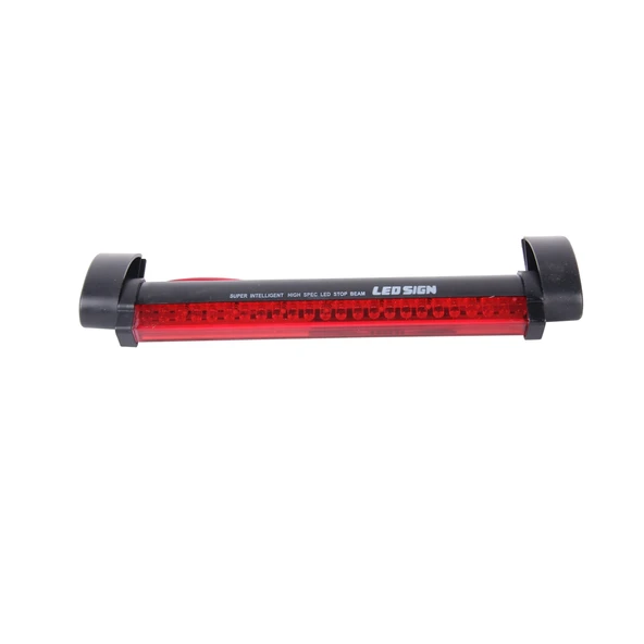 24 LED Kırmızı Araç Üçüncü Fren Lambası 12V 80cm Kablo - 2