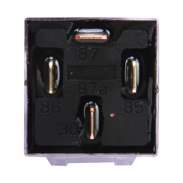 10 Adet JD-1912 Model 80 AMP 12V Su Geçirmez Araç Rölesi Dört Fişli Uyarı Işıklı - 4