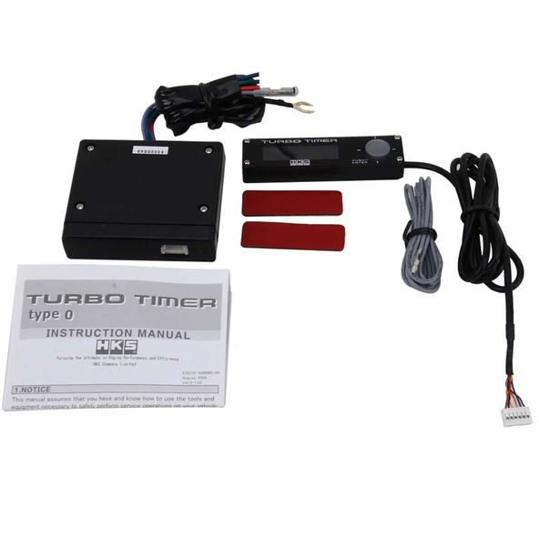 HKS Type-0 Dijital Ekranlı Turbo Zamanlayıcı Kontrolü Kırmızı Türbin Koruyucu - 5