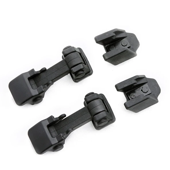 Jeep Wrangler TJ 1996-2006 Motor Kaputu Kilit Mandalı 2'li Set - 4