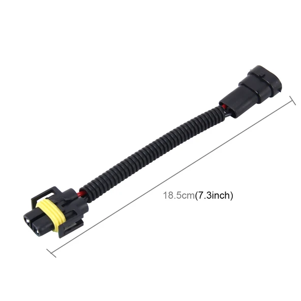 2 Adet H11 Araba HID Xenon Far Erkekten Dişiye Dönüştürme Kablosu - 3