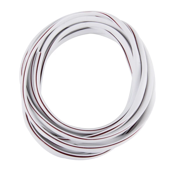 5 Metre Beyaz PVC Krom Araba Dekoratif Şerit Kapı ve Pencere Contası - 2
