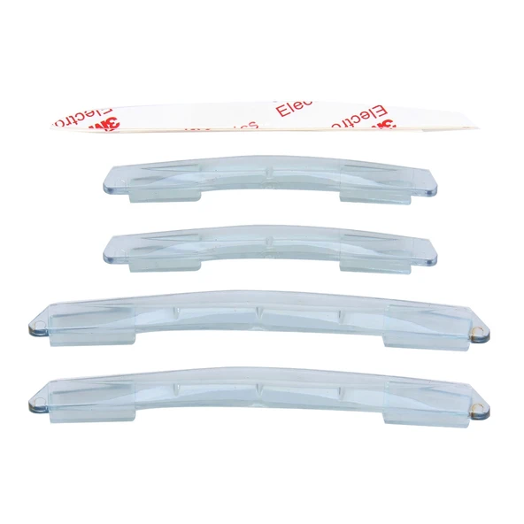 3R 3R-2103 Şeffaf Kauçuk Araba Yan Kapı Kenarı Koruyucu Set 4 Parça - 4