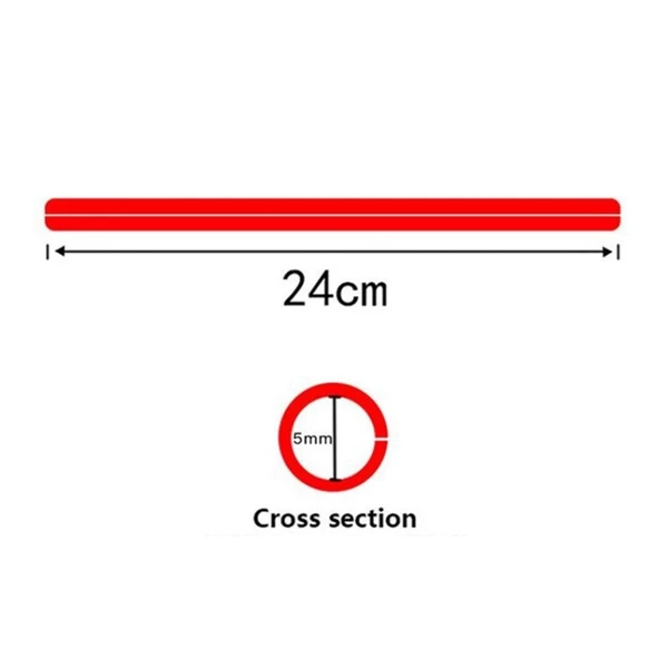 72 Parça 24cm Renkli Tekerlek Jant Teli Kaplama Seti Motor/Motokros/Bisiklet - 5
