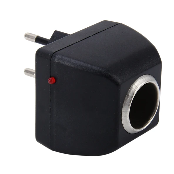 Araç Güç İnvertörü 90-240V AC den 12V DC ye 600mA EU Fişli