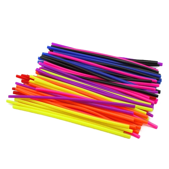 72 Parça 24cm Renkli Tekerlek Jant Teli Kaplama Seti Motor/Motokros/Bisiklet - 2