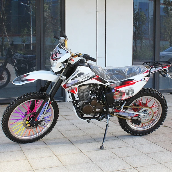 72 Parça 24cm Renkli Tekerlek Jant Teli Kaplama Seti Motor/Motokros/Bisiklet - 8