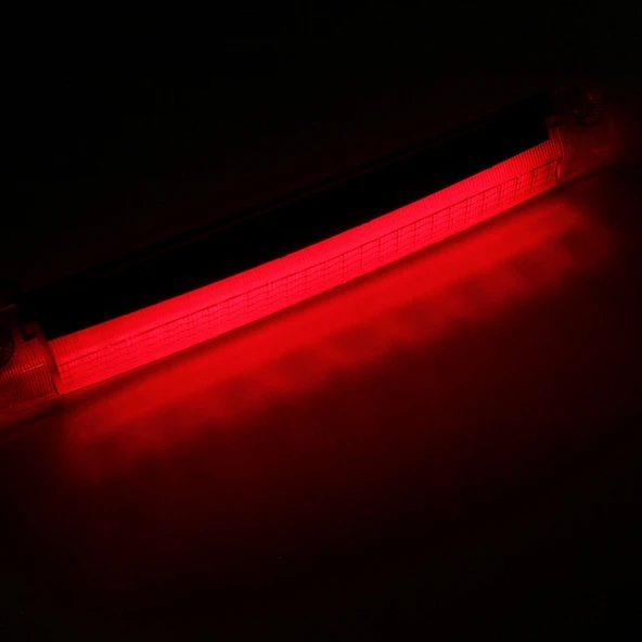 Araç Üçüncü Fren Lambası 18 LED Ampullu Kırmızı Işık DC 12V 80cm Kablo - 5