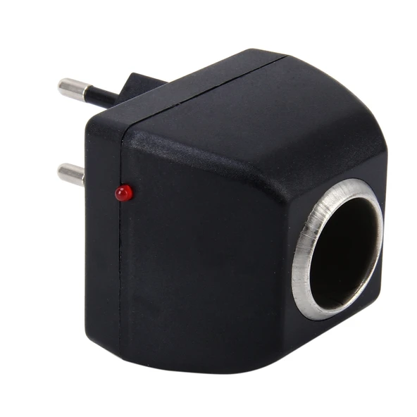 Araç Güç İnvertörü 90-240V AC den 12V DC ye 600mA EU Fişli - 3
