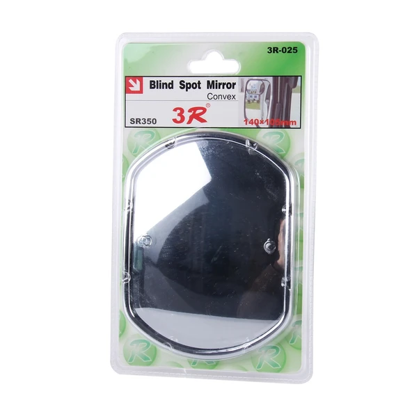 3R-025 Kamyon Kör Nokta Geniş Açı Arka Görüş Aynası 14x10.5 cm Gümüş - 6