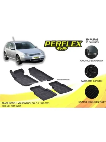 PASPAS 3D HAVUZLU X-MAT GOLF 4 1998-2003