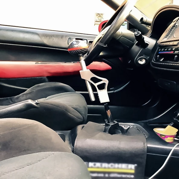 Honda Vites Kolu Uzatma Çubuğu Ayarlanabilir Yükseklik Gümüş - 10