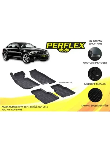 PASPAS 3D HAVUZLU X-MAT BMW  E87 2004-2011