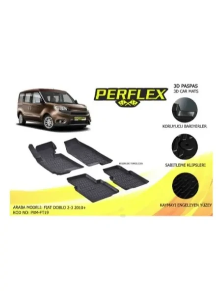 PASPAS 3D HAVUZLU X-MAT DOBLO 2 1015