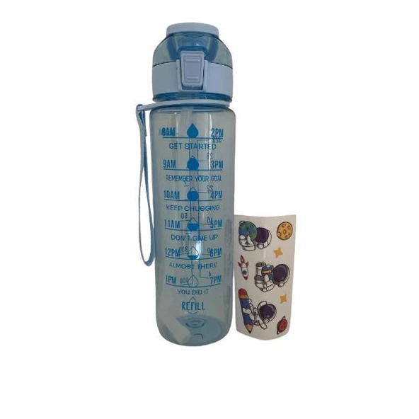 Motivasyon Su Matarası 1 Litre - Resim 3