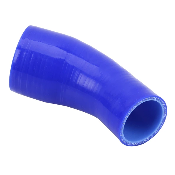 Evrensel 83-89mm 45 Derece Sabit Çaplı Silikon Boru Dirsek Hava Giriş Borusu Turbo Şarj Silikon Bağlantı Borusu - 3