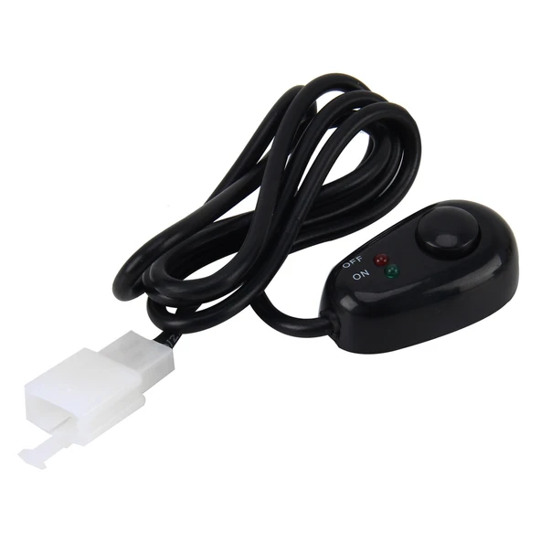 3 Pinli Araba Kamyon Tekne Anahtarı DC12 24V Kırmızı Yeşil Gösterge Işıklı