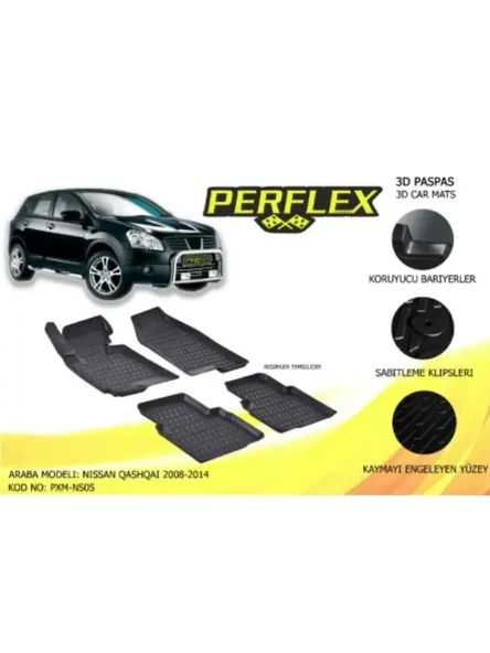 PASPAS 3D HAVUZLU X-MAT NISSAN QASHQAI 2007-2012 J10 KASA