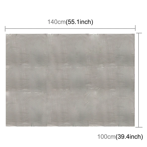 Araba Kaput Motor Gürültü İzolasyon Pamugu Isı Su Geçirmez Kendinden Yapışkanlı 1m x 1.4m x 5mm - 2